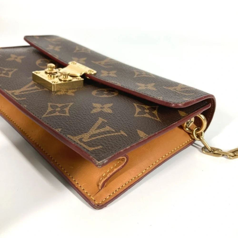 LOUIS VUITTON Authentic Brown Monogram Canvas Shoulder Bag
